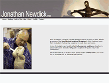 Tablet Screenshot of newdicksculpture.co.uk